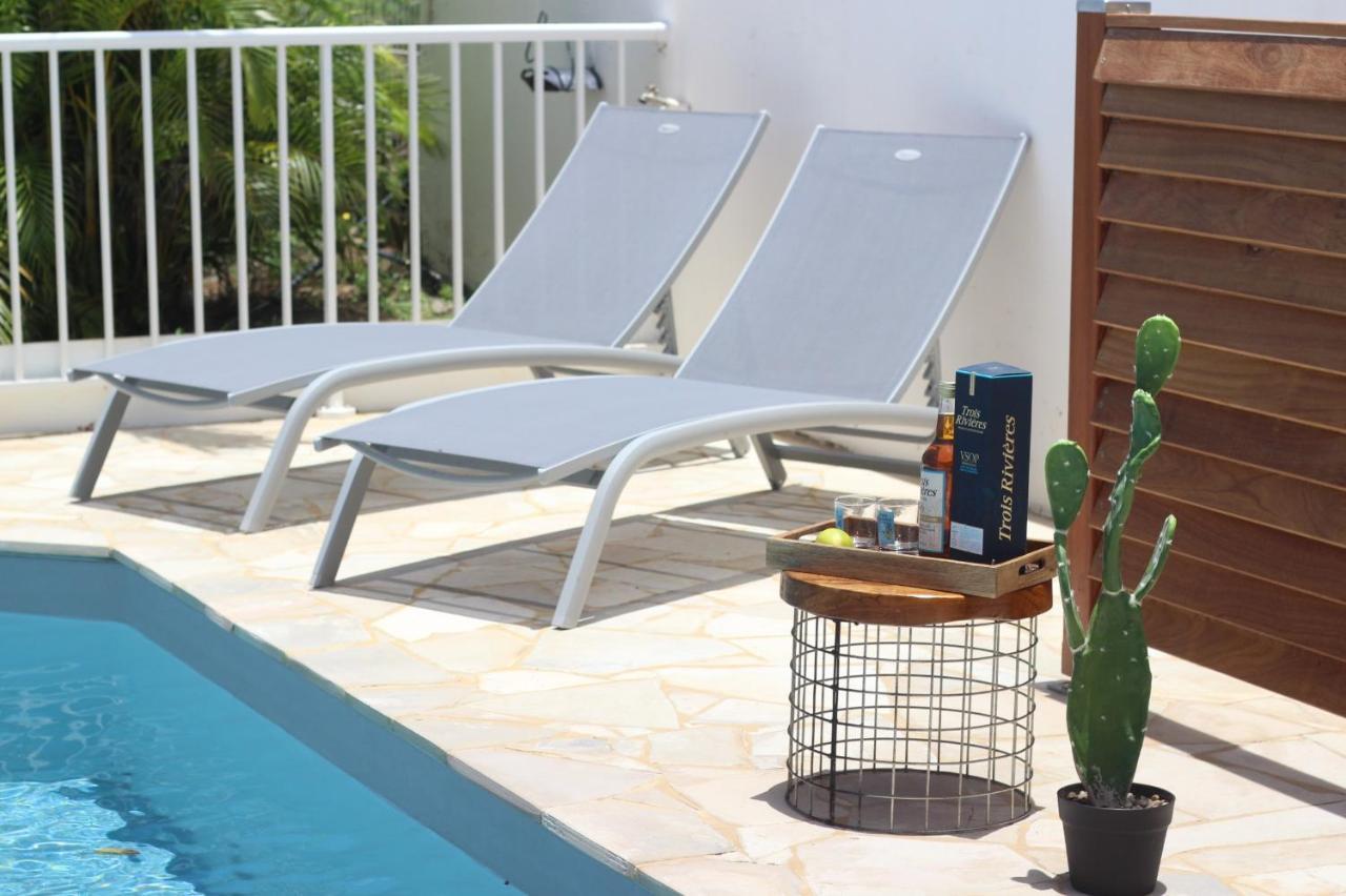 Villa Carib Turquoise : 4 Ch, Grande Piscine, Vue Sur Sainte-Lucie Riviere-Salee Exterior photo